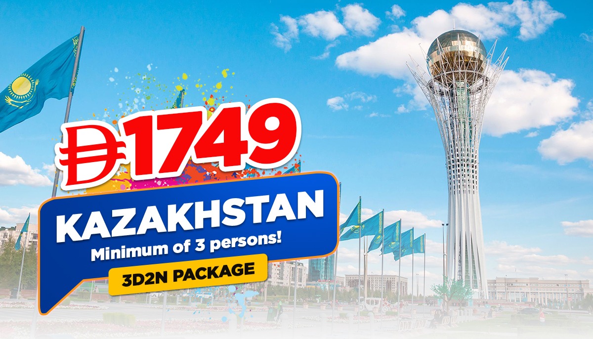 3D2N Kazakhstan Package