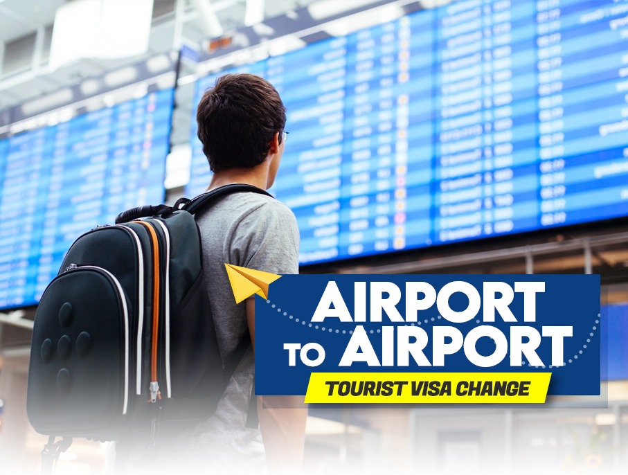 Airport to Airport Visa Change