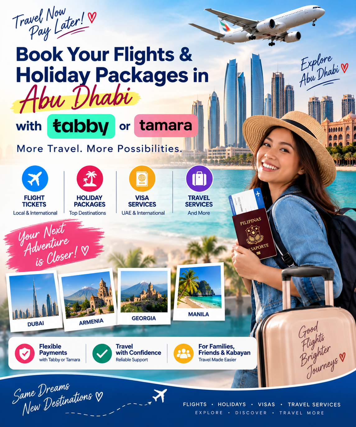 Tabby & Tamara Travel Agency in Abu Dhabi